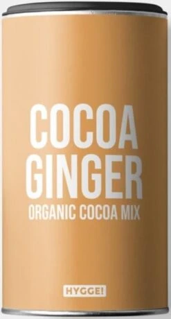 Hygge Organic Cocoa Ginger Drinking Powder 250 G