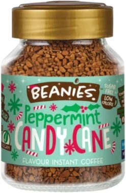 Beanies Peppermint Candy Cane Flavoured Instant Coffee 50 G
