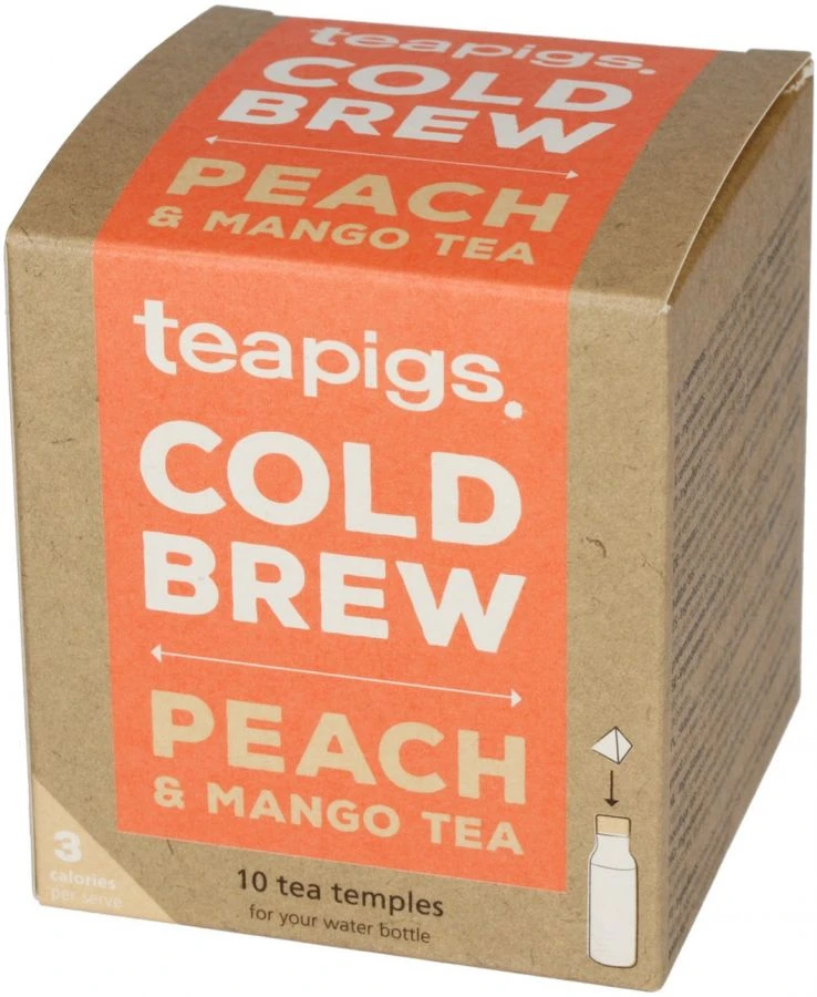Teapigs Cold Brew Peach & Mango, 10 Tea Bags