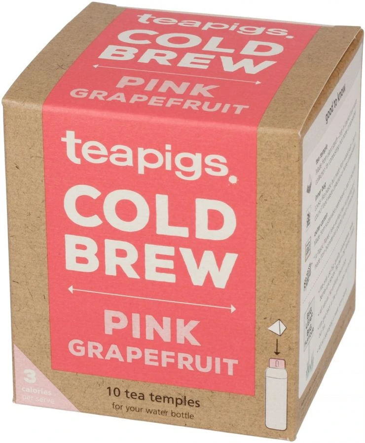 Teapigs Cold Brew Pink Grapefruit, 10 Tea Bags