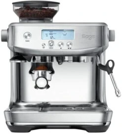 Sage The Barista Pro Espresso Machine, Brushed Steel