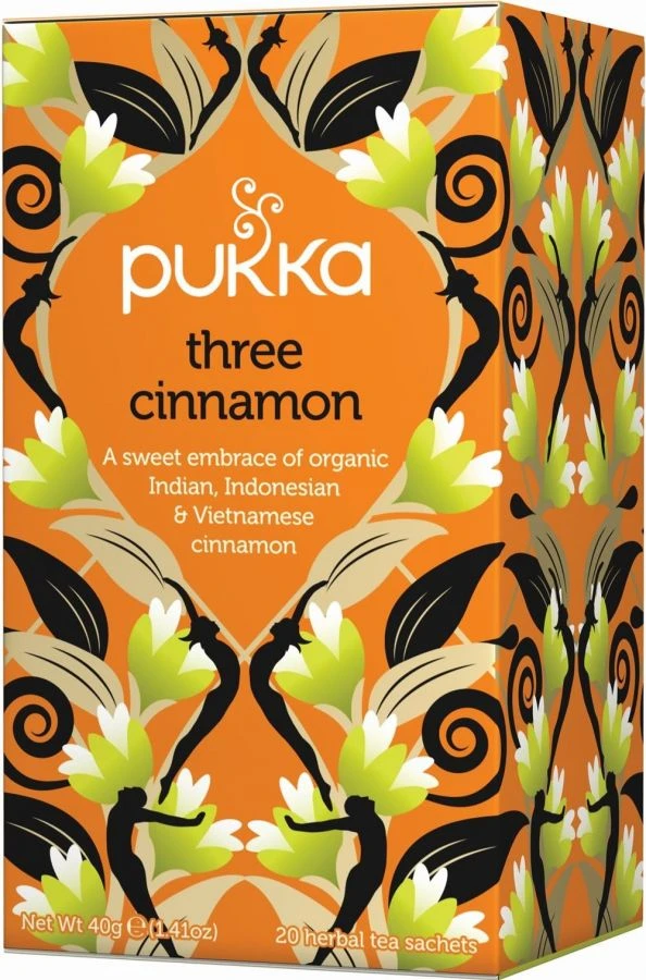 Pukka Organic Three Cinnamon 20 Tea Bags