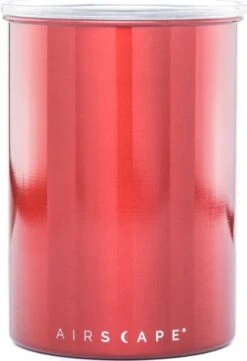 Planetary Design Airscape® Classic Stainless Steel Storage Canister, Red