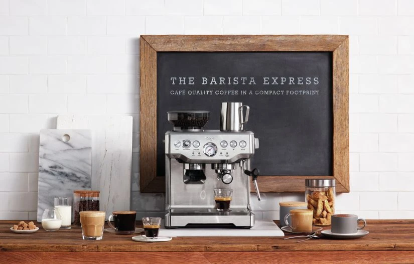 Sage The Barista Express Espresso Coffee Maker, Silver - Image 3